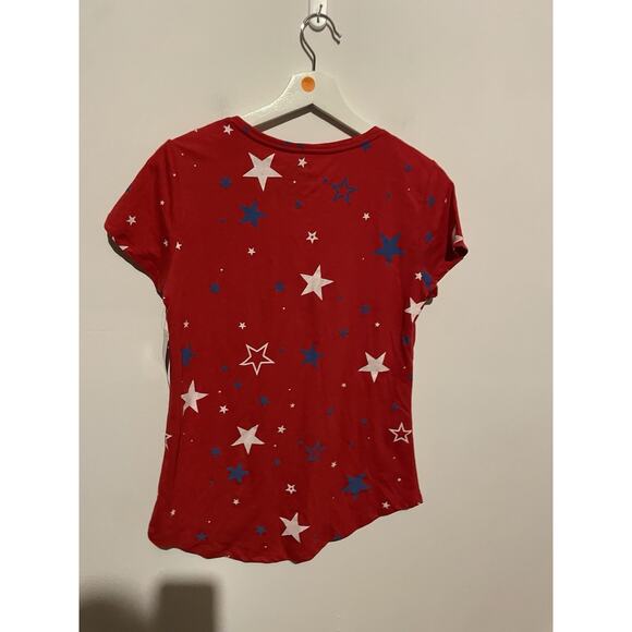 NWT Red Star Fourth of July Celebration T-Shirt Women's Small - Picture 5 of 5